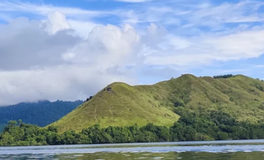 Timbun Mata Island aquaculture location